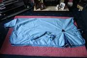 5ft6 Lightweight/Summer Horse Turnout Rug In Baby Blue