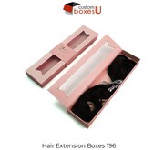 Standard design of Custom Hair Extension Packaging in USA